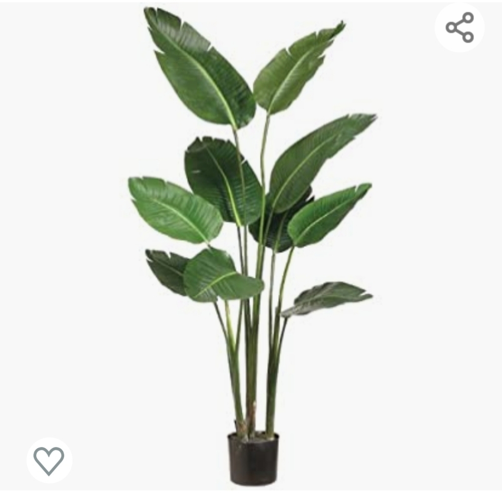 5 foot tall  Bird of Paradise Artificial tree
